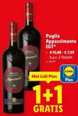 Lidl Puglia Appassimento IGT aanbieding