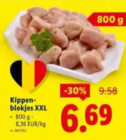 Lidl Kippenblokjes XXL aanbieding