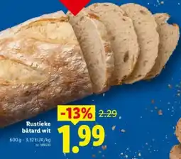 Lidl Rustieke bâtard wit aanbieding