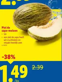 Lidl Piel de sapo-meloen aanbieding