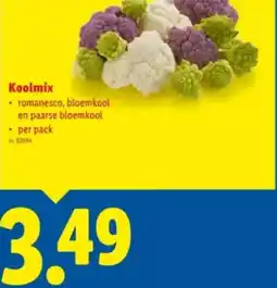 Lidl Koolmix aanbieding