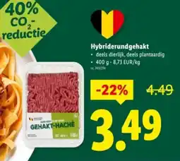Lidl Hybriderundgehakt aanbieding