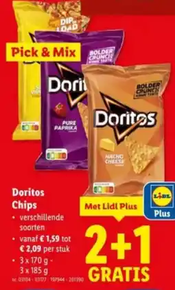 Lidl Doritos Chips aanbieding