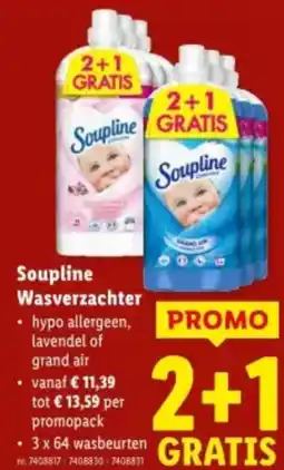 Lidl Soupline Wasverzachter aanbieding