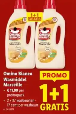 Lidl Omino Bianco Wasmiddel Marseille aanbieding