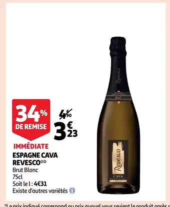 Auchan Espagne Cava Revesco aanbieding