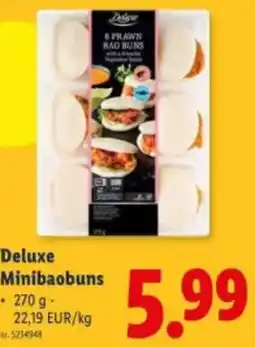 Lidl Deluxe Minibaobuns aanbieding