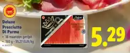 Lidl Deluxe Prosciutto Di Parma aanbieding