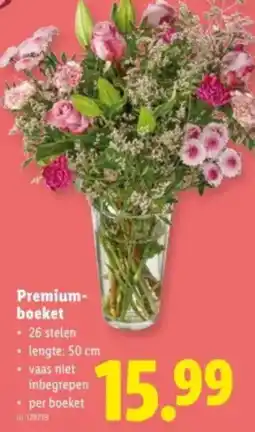 Lidl Premiumboeket aanbieding