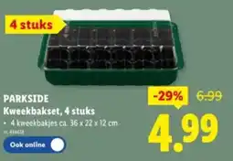 Lidl Parkside kweekbakset aanbieding