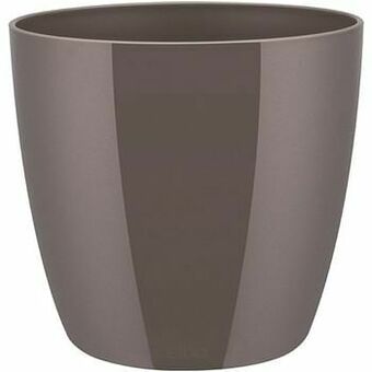 Brico Elho pot ’Brussels Diamond Round’ oyster pearl 20,4 cm aanbieding
