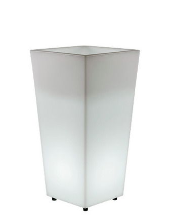 Brico NewGarden verlichte bloembak Melisa 50 wit licht aanbieding
