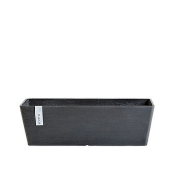 Brico ECOPOTS Brugge donkergrijze plantenbak 80cm aanbieding