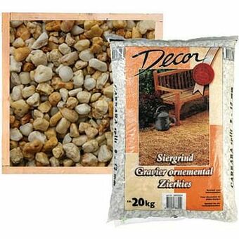 Brico Decor grind ’Taunus’ kwarts geel 20 kg aanbieding