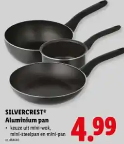Lidl Silvercrest aluminium pan aanbieding