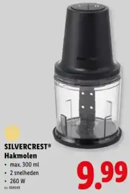 Lidl Silvercrest hakmolen aanbieding