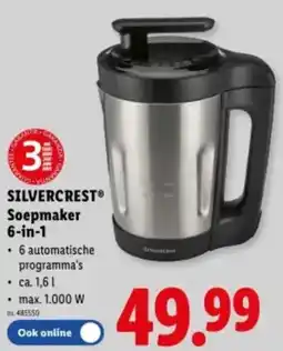 Lidl Silvercrest soepmaker 6-in-1 aanbieding