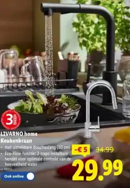 Lidl Livarno home keukenkraan aanbieding
