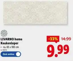 Lidl Livarno home keukenloper aanbieding