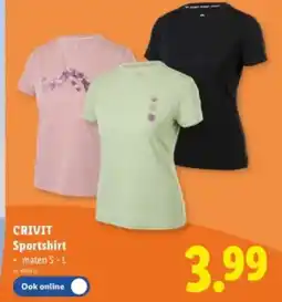 Lidl Crivit sportshirt aanbieding