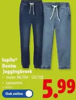 Lidl Lupilu Denim joggingbroek aanbieding
