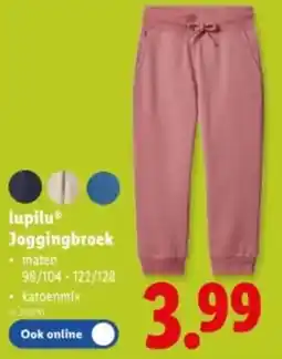 Lidl Lupilu Joggingbroek aanbieding