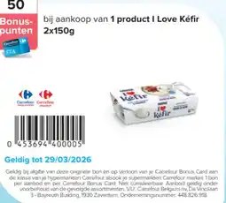 Carrefour I Love Kefir aanbieding