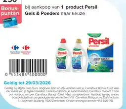 Carrefour Persil Gels & Poeders aanbieding