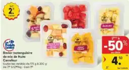 Carrefour Market Ravier rectangulaire de mix de fruits Carrefour aanbieding