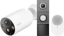 Coolblue TP-Link Tapo C460 + D235 Smart Battery & Wired Doorbell aanbieding