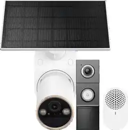 Coolblue TP-Link Tapo C460 Solar Kit + D235 Smart Battery & Wired Doorbell aanbieding