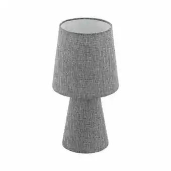 Zelfbouwmarkt Tafellamp Modern Grijs Textiel E14 aanbieding