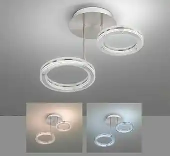 Zelfbouwmarkt Plafondlamp Circle Led - 34w - 3700lm - Dimbaar - Zilver aanbieding