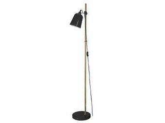 Deba Meubelen Vloerlamp WOOD-LIKE - Zwart Zwart aanbieding
