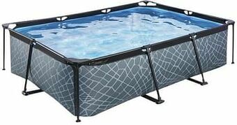 Dreamland EXIT zwembad L 2,2 x B 1,5 x H 0,65 m Stone aanbieding