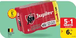 Carrefour Blikjes bier Jupiler aanbieding