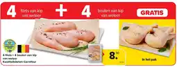 Carrefour 4 fi lets + 4 bouten van kip van weleer Kwaliteitsketen Carrefour aanbieding