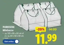 Lidl Miniserre aanbieding