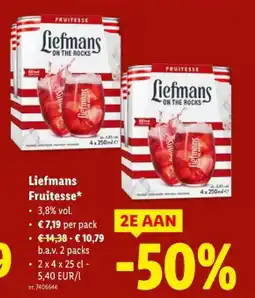 Lidl Fruitesse aanbieding