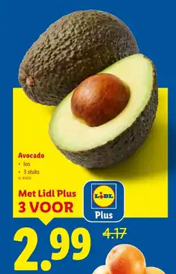 Lidl Avocado aanbieding