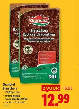 Lidl Sierschors aanbieding
