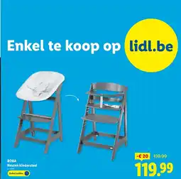 Lidl Houten kinderstoel aanbieding