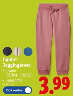 Lidl Joggingbroek aanbieding