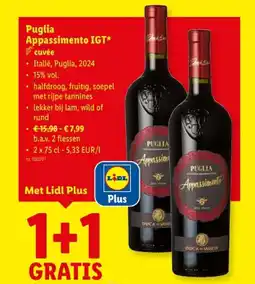 Lidl Appassimento IGT aanbieding