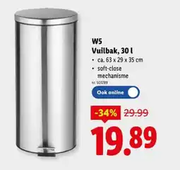 Lidl Vuilbak, 301 aanbieding