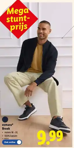 Lidl Broek aanbieding