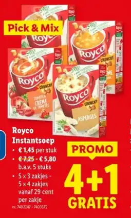 Lidl Instantsoер aanbieding
