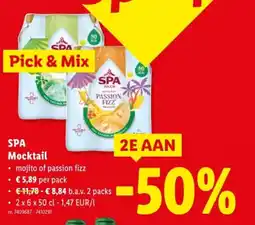 Lidl Mocktail aanbieding