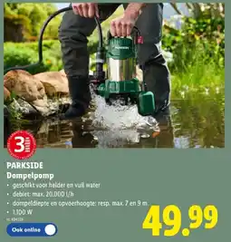 Lidl Dompelpomp aanbieding