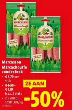 Lidl Marcachouffe zonder look aanbieding